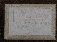 Struma Military Cemetery - Venables, Aubrey William